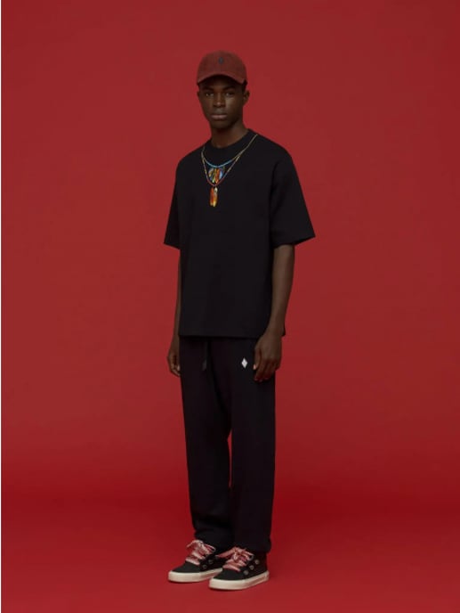 Marcelo Burlon Cross relax sweatpants white - Image 2