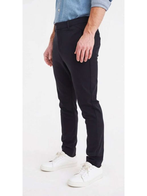 Plain Josh pants deep navy - Image 4
