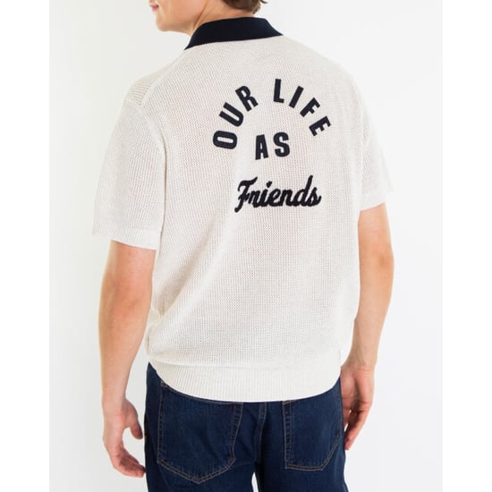 Olaf Hussein Heren varsity polo knit - Image 3