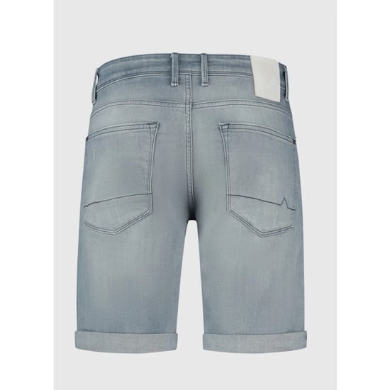 Pure Path Pure the steve 897 distressed skinny denim shorts light blue - Image 2