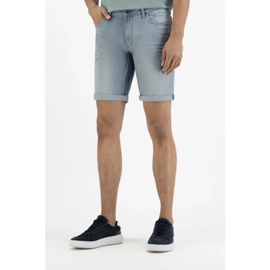 Pure Path Pure the steve 897 distressed skinny denim shorts light blue - Image 3