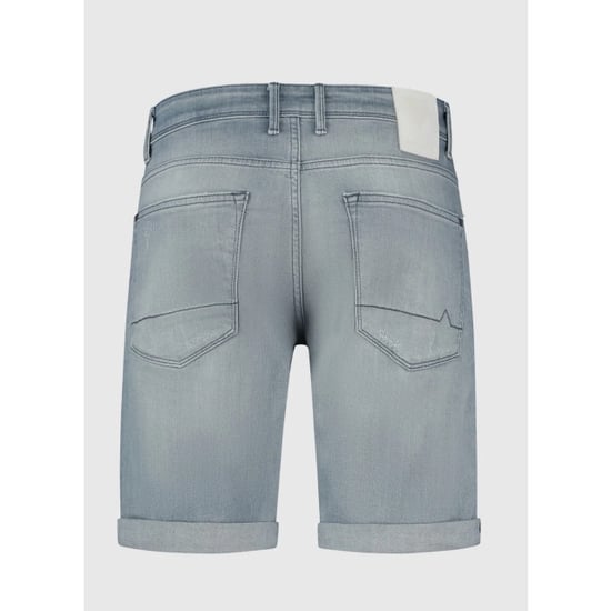 Pure Path Pure the steve 897 distressed skinny denim shorts light blue - Image 4