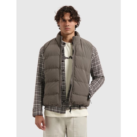 Pure Path Padded bodywarmer light brown - Image 5