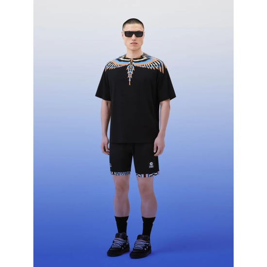 Marcelo Burlon Optical wings oversized tee salmon - Image 3