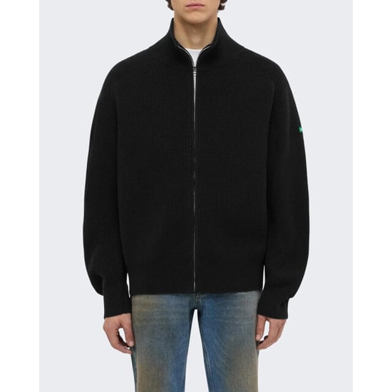 Flaneur Homme Heren badge knit cardigan - Image 1