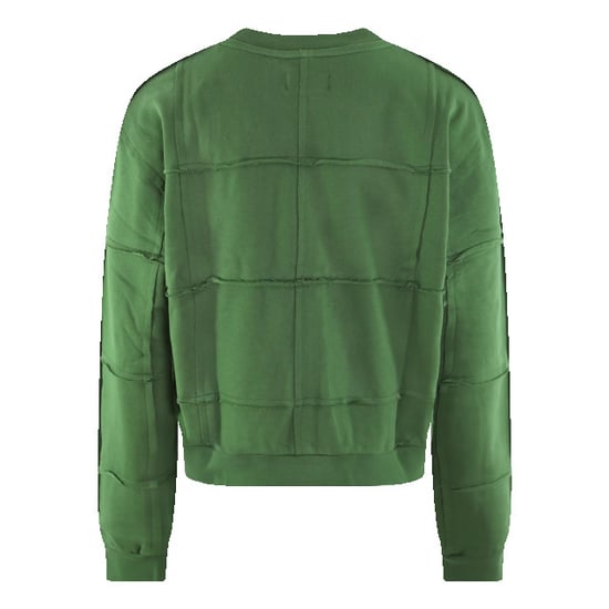 Flaneur Homme Heren cut & sew sweater green - Image 5