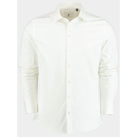 Bos Bright Blue Casual hemd lange mouw slim fit napoli/off-white - Image 1