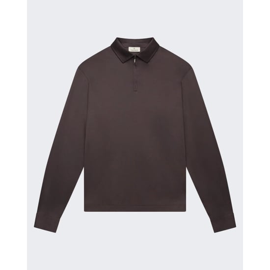 Valenza Heren supima polo zip collar l/s - Image 1