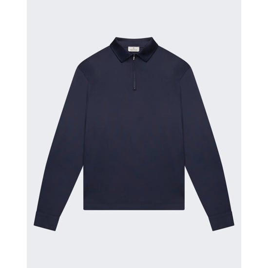 Valenza Heren supima polo zip collar l/s - Image 1