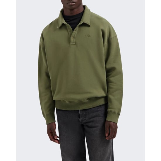 Olaf Hussein Heren signature oversized polo - Image 5