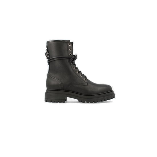 Red Rag Dames veter boots - Image 1