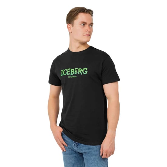 Iceberg Beachwear vertical logo tee - Image 1