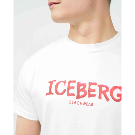Iceberg Beachwear vertical logo tee - Image 3