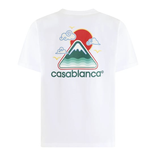 Casablanca Heren montagne ondulée t-shirt - Image 3