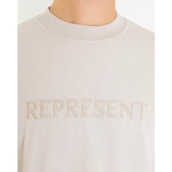 Represent Heren embroidered serif tshirt - Image 5
