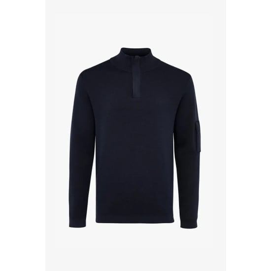 Genti Half zip cool dry donker - Image 1