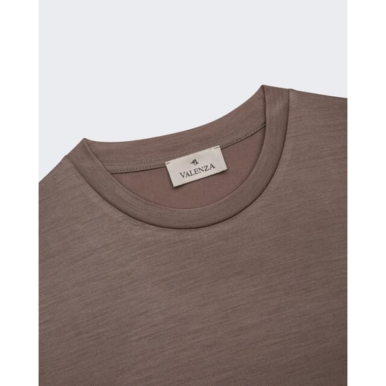 Valenza Heren merino t-shirt crew neck - Image 3