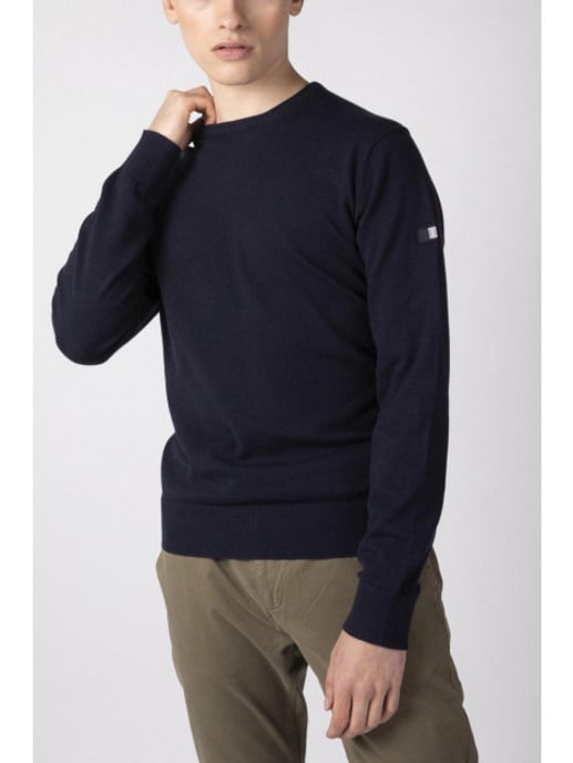 PRESLY & SUN Will R neck Navy - Image 3