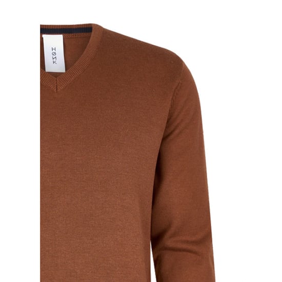Hønk Roest katoenen pullover met v-hals - Image 3