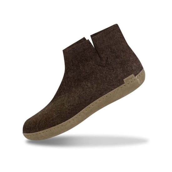 Glerups Low boot leather sole g 04-nature brown - Image 4