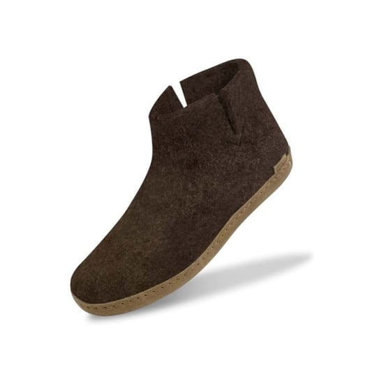 Glerups Low boot leather sole g 04-nature brown - Image 5