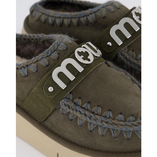 Mou Dames bounce clog black olive - Image 2