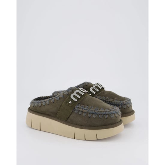 Mou Dames bounce clog black olive - Image 4