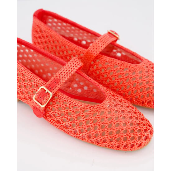 Gibaldi Dames raffia ballerina - Image 5