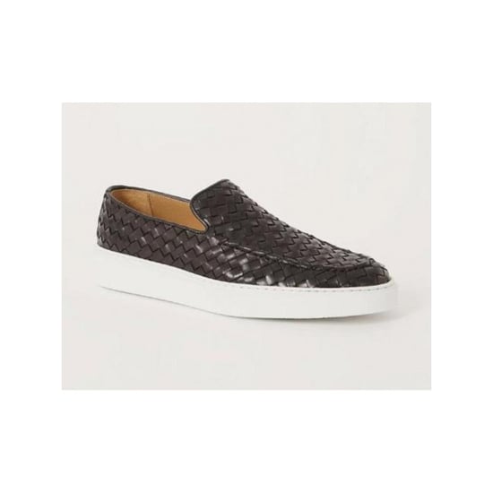 Giorgio 13710 loafer zwart vlecht met witte zool - Image 1