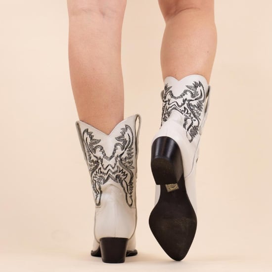 DWRS Label Laarsjes 261280 brady offwhite dames maat: leer - Image 3