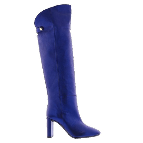 Atelier Verdi Dames chic cosmo lang blauw/metallic - Image 1