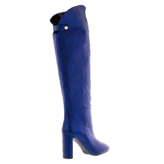 Atelier Verdi Dames chic cosmo lang blauw/metallic - Image 3