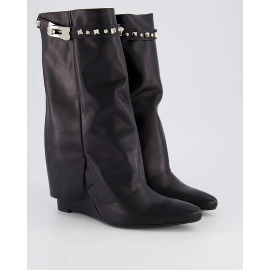 Gibaldi Dames studded leather wedge boot - Image 4