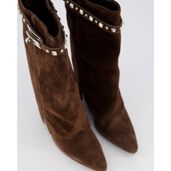Gibaldi Dames studded suede wedge boot - Image 5
