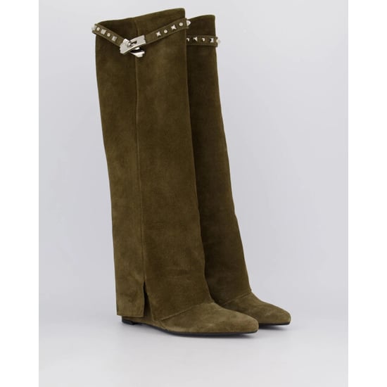 Gibaldi Dames studded leather wedge boot - Image 4