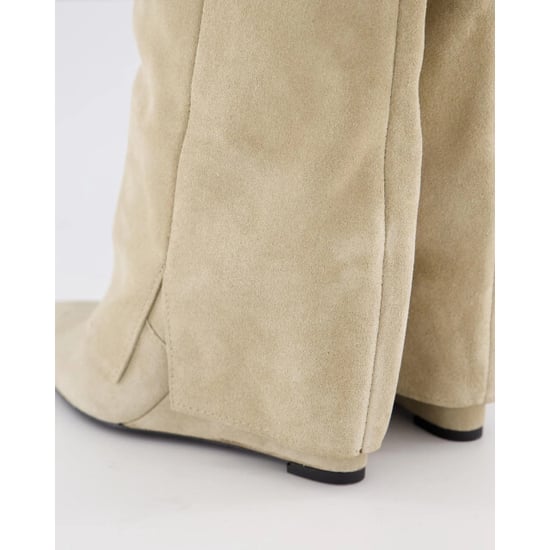 Gibaldi Dames studded suede wedge boot - Image 3