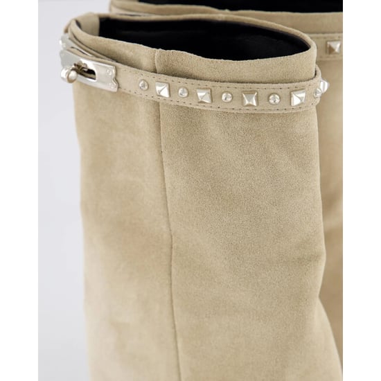 Gibaldi Dames studded suede wedge boot - Image 5