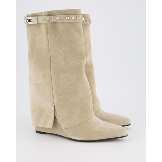 Gibaldi Dames studded suede wedge boot - Image 6
