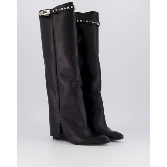 Gibaldi Dames studded leather wedge boot - Image 3