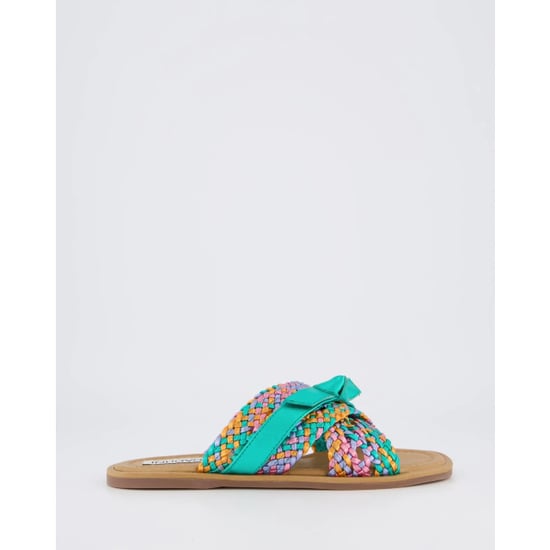 Gibaldi Dames braided slipper metallic - Image 1