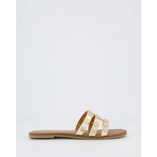 Gibaldi Dames plate studded slipper - Image 1