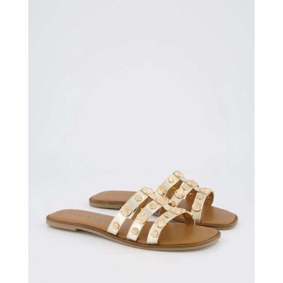 Gibaldi Dames plate studded slipper - Image 3