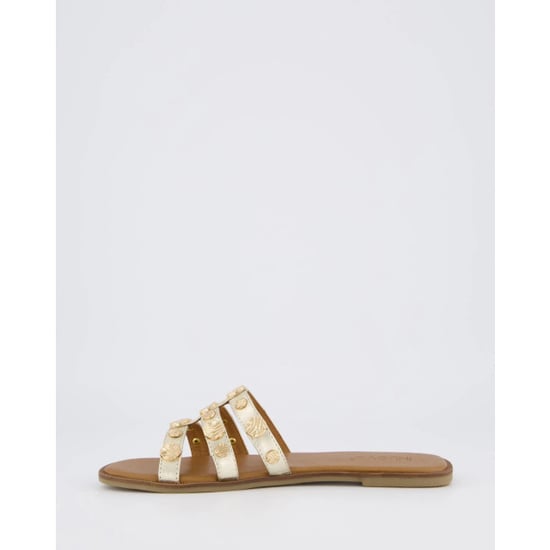 Gibaldi Dames plate studded slipper - Image 4