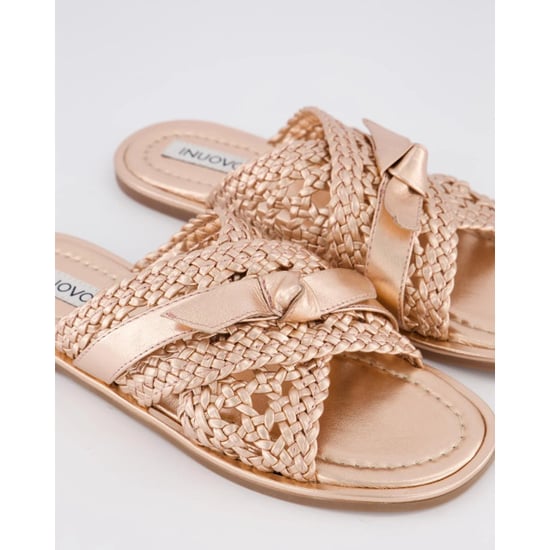 Gibaldi Dames braided slipper goud - Image 3