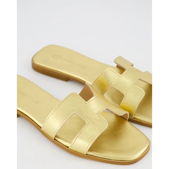 Gibaldi Dames joy slippers goud - Image 3