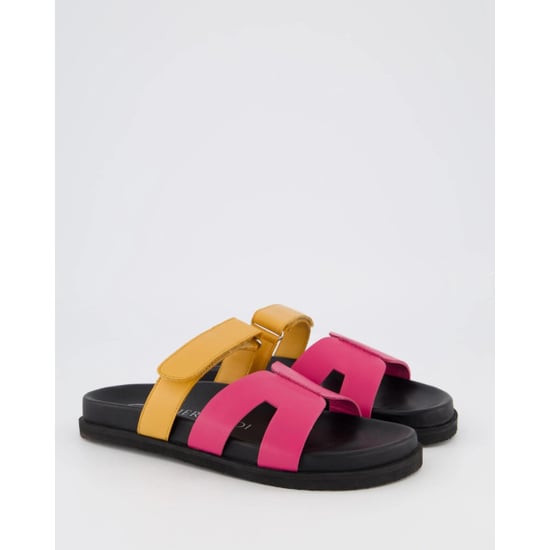 Gibaldi Dames ibiza slipper zwart/fuxia - Image 4