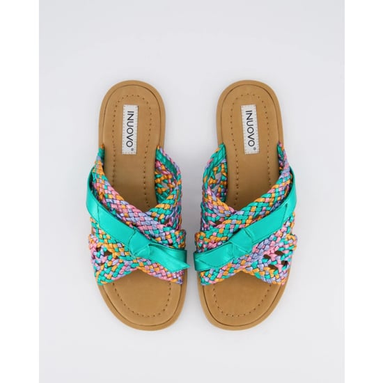 Gibaldi Dames braided slipper metallic - Image 3