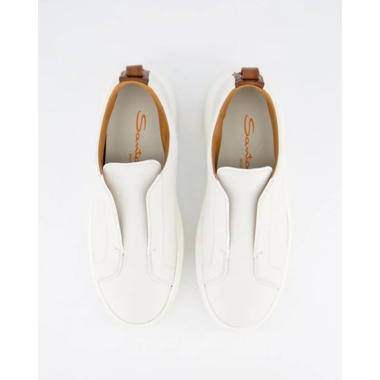 Santoni Dames victory sneaker beige - Image 3