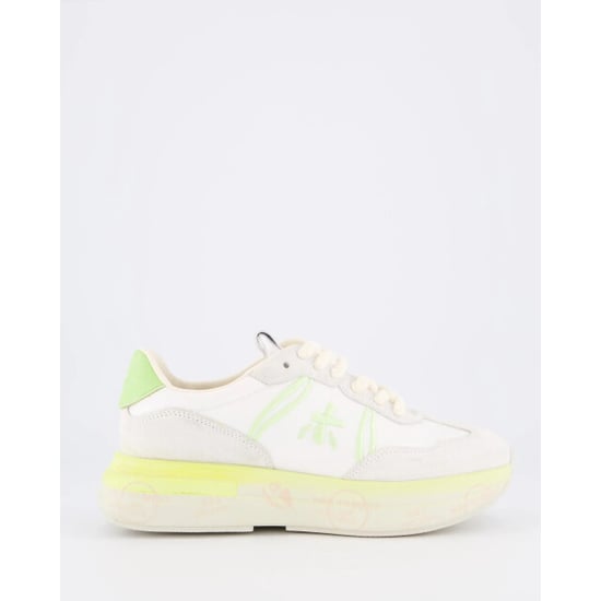 Premiata Dames cassie sneaker /lime - Image 1