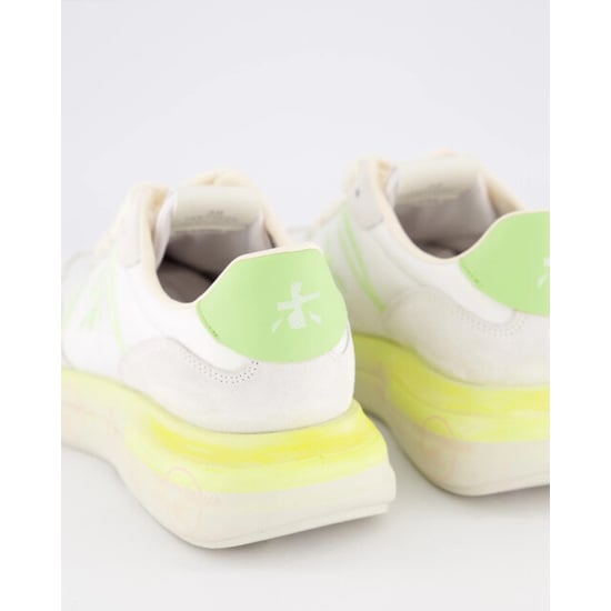 Premiata Dames cassie sneaker /lime - Image 4